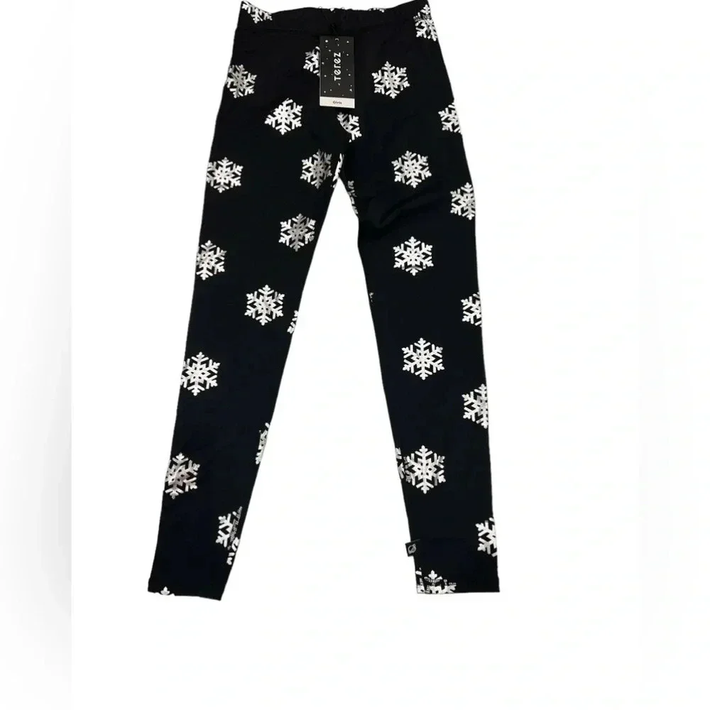 NWT Terez Girls Foil Printed Leggings